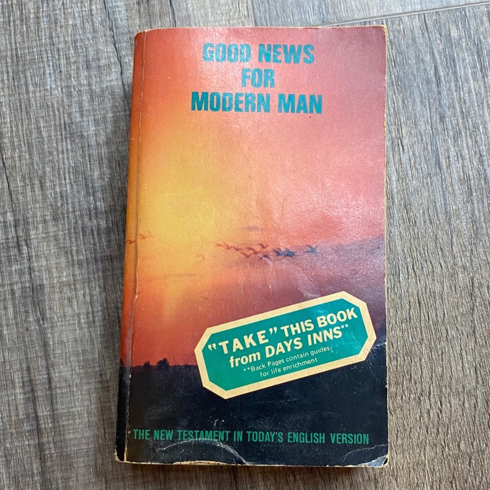 Good News for Modern Man New Testament Today's English Version 3rd Ed Days Inns